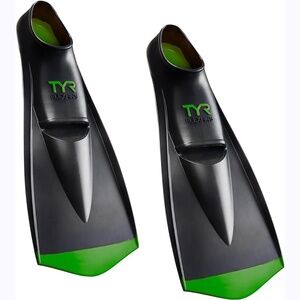TYR Flex Swimming Fins 2.0 Green XS (Men 3-5 / Women 4.5-6.5) Adult Unisex